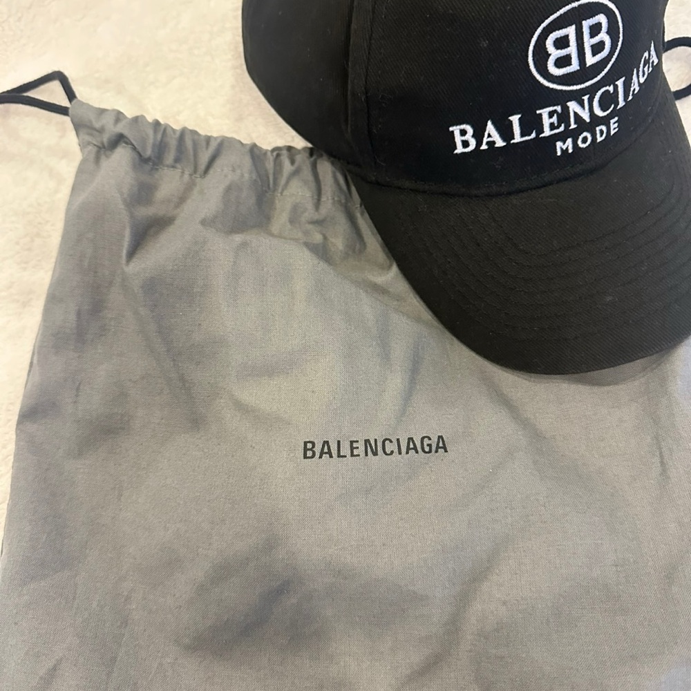 Balenciaga Black and Gray Backpack
